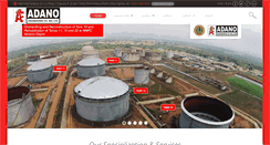 Desktop Screenshot of adanoengineering.com